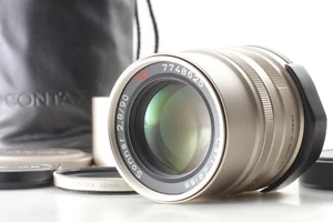 【 MINT】Contax Carl Zeiss Sonnar T* 90mm F2.8 w/Filter+Hood for G1 G2 from JAPAN - Picture 1 of 7