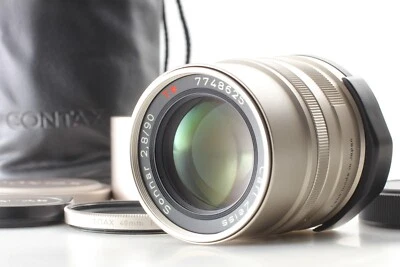 【КАК НОВЫЙ】Contax Carl Zeiss Sonnar T* 90 мм F2.8 с фильтром + капотом для G1 G2 из ЯПОНИИ - Изображение 1 из 4