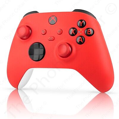 Microsoft Xbox Wireless Game Controller QAU-00011 Red 2 AA Batteries Included • 41.99$