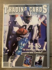 Trading Cards Price Guide “Bo Jackson” Cover August 1991 NM Vol. 1 Issue 3