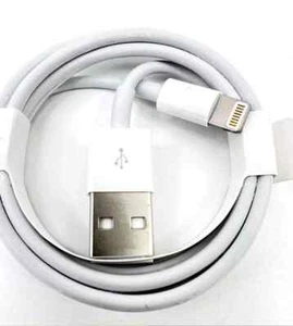 Wholesale lot of 5 APPLE Lightning USB A to Lightning Cables.3ft (1 Meter) - Picture 1 of 2