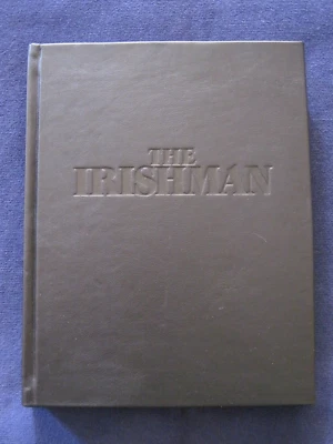 LEATHER BOUND SCRIPT of THE IRISHMAN SIGNED by MARTIN SCORSESE & STEVE ZAILLIAN - Image 1 of 4