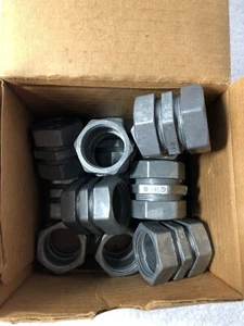Acoplamientos de acero Bridgeport caja de 1"/15 262-DC tipo Comp hormigón apretado nuevo caja abierta - Imagen 1 de 7