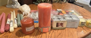 NEW / 76 CANDLES INCLUDES YANKEE CANDLE PIER ONE AMBRIA & MUCH MORE! BARGAIN LOT - Picture 1 of 23