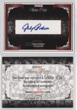 2008 TRISTAR Signa Cuts Cut Auto Red /25 Johnny Podres Auto