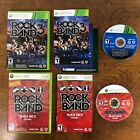 Bundle Rock Band 3 & Track Pack 2 (microsoft Xbox 360) Cib Complete 2 Game Lot