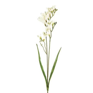 Freesien Spray Kunstblumencreme 6 Stiele 69 cm/27 cm - Bild 1 von 1