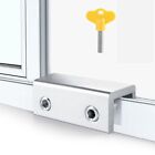 Aluminum Alloy Sliding Window Locks Silver Fixed Limit Device Doors