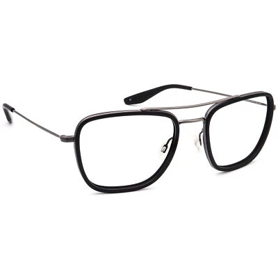 Barton Perreira Sunglasses Frame Only Collins Black & Pewter Pilot Japan 55 mm - Image 1 of 4