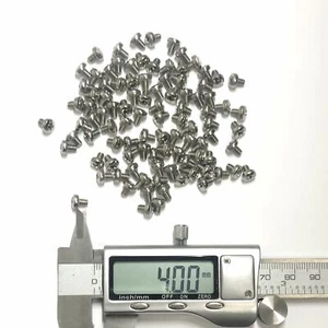(PKG da 100) Vite per Macchina M3 x 4mm, Testa per Padella Phillips, Acciaio Inox A2, M3x4 - Foto 1 di 2