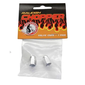 Raleigh Chopper Ventilkappen (Paar) - Alu - Schrader Ventile - Bild 1 von 3