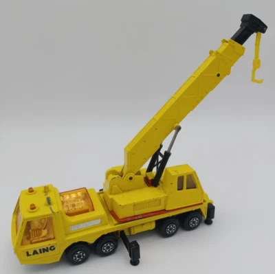 LESNEY MATCHBOX SUPER KINGS K12 LAING HERCULES GUINDASTE MÓVEL FUNDIDO 1974 - Imagem 1 de 4