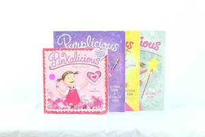 Pinkalicious, Purplicious, Silverlicious, Goldilicious4 Bücher Lot Kann - Bild 1 von 9