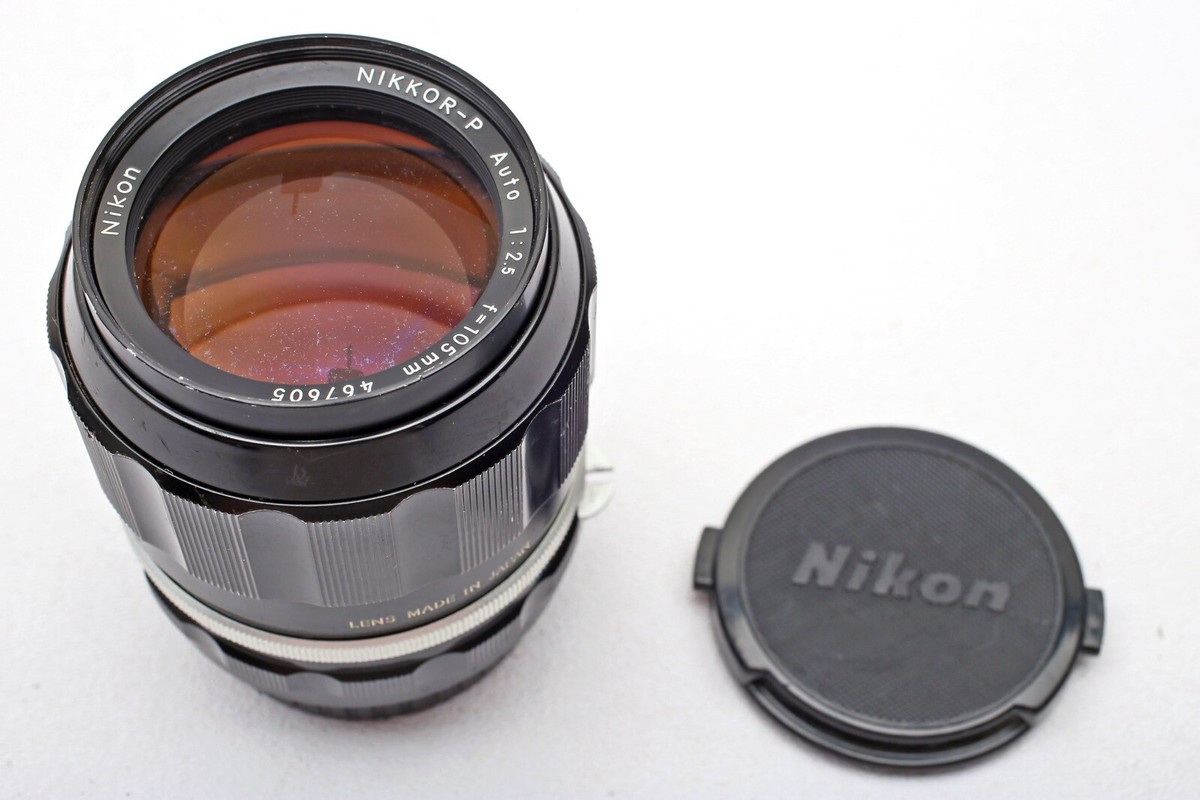 極上品 ニコン Nikon Nikkor P.C Auto f2.5 105mm Ai改 ニコン Nikon