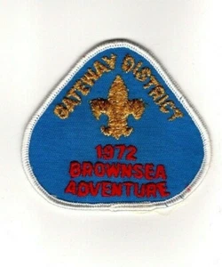 BSA 	Central Minnesota Council	Sartell	Minnesota, 1972 Gateway District Patch - Picture 1 of 1