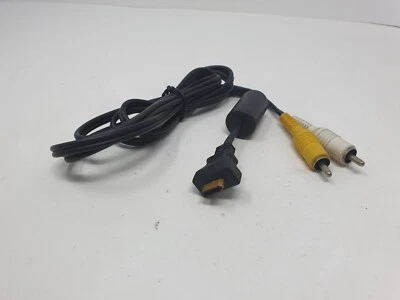 Official CASIO Exilim Digital Camera AV Lead Video Audio Cable 2 RCA Genuine - Image 1 of 4