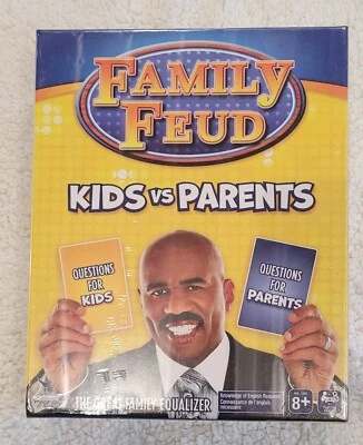 Family Feud Board Game Kids vs Parents. Great Family Equalizer. New In Wrapper. - Image 1 of 4