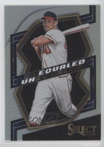 2023 Panini Select Unequaled Silver Prizm Eddie Mathews #UN10 HOF