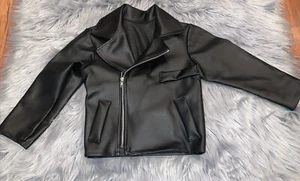 Grease T Birds Black Jacket Kids S - Picture 1 of 3