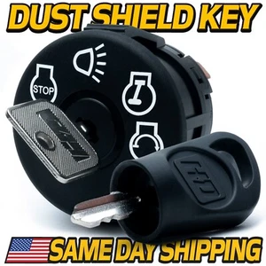 Starter Ignition Key Switch fits John Deere D130 D140 D150 D155 D160 D170 - Picture 1 of 7