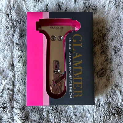 Glammer Martillo de Seguridad Personal Emergencia Automotriz Herramienta de Escape para el Coche Foto 1 de 4