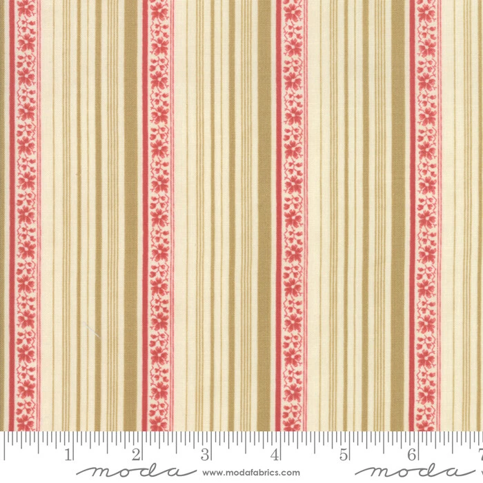 Northport Prints Tan by Minick & Simpson for Moda By the Half Yard 14885 24 - Image 1 of 1