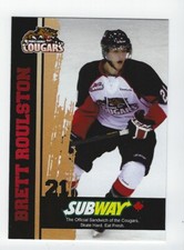 2012-13 Prince George Cougars (WHL) Brett Roulston