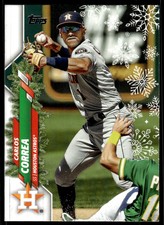 Carlos Correa 2020 Topps Holiday B2 #HW131 Houston Astros