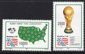 204 - Cyprus Turkish 1994 - Football World Cup - USA - MNH Set - Picture 1 of 2