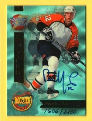 1995 Signature Rookies #FF3 Patrick Juhlin Future Flash Auto /2100 - Sweden  - Image 1 of 2