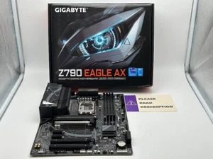 GIGABYTE Z790 EAGLE AX LGA 1700 Intel Z790 ATX Motherboard READ/FOR PARTS - Picture 1 of 9