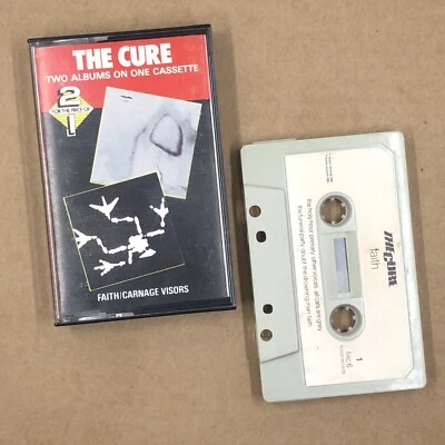 THE CURE Cassette Tape 80s New Wave FAITH / CARNAGE VISORS UK RELEASE - Image 1 of 4