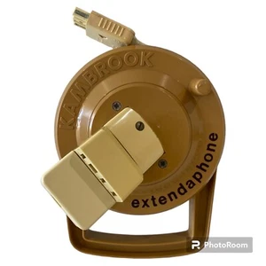 Kambrook Extendaphone Retractable Telephone Extension Cord Adapter Vintage - Picture 1 of 8