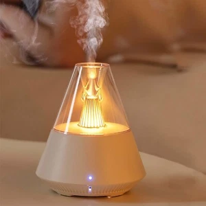 Essential Oil Diffuser 150ML Aroma Ultrasonic Humidifier Night Lights,Waterless - Picture 1 of 6