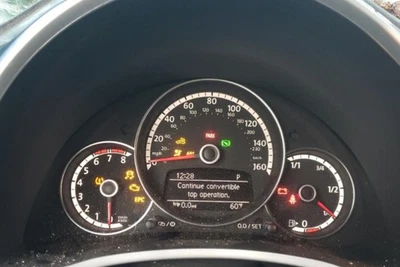 2013-2019 Beetle OE Speedometer Gauge Cluster 49K Miles Volkswagen - Изображение 1 из 4