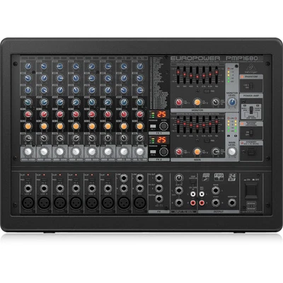 Behringer Europower PMP1680S Mezclador Alimentado 10 Canales 1600W Foto 1 de 4