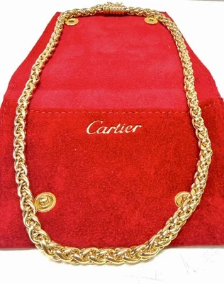 traumhaftes Cartier® Collier Kette in 18K Gelbgold (750er) 42 cm  67,6g Brutto - Bild 1 von 4