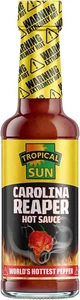 Tropical Sun Carolina Reaper Sauce | Worlds Hottest Chilli | 148ml Pack of 1 - Picture 1 of 11