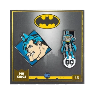 PIN KINGS DC COMICS BATMAN 1.3 ENAMEL PIN BADGE SET BRAND NEW! - Picture 1 of 1