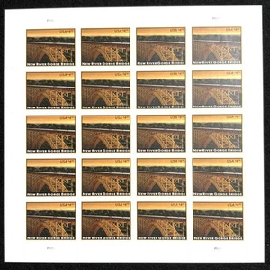 U.S: #4511 $4.95 NEW RIVER GORGE BRIDGE PRIORITY MINT SHEET/20 NH OG - Picture 1 of 2