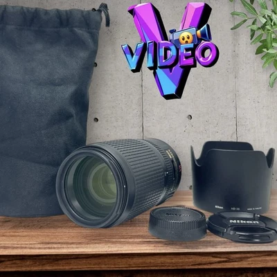 [NEUWERTIG] Nikon AF-S Nikkor 70-300mm F/4.5-5.6 G ED VR Zoomobjektiv mit Kappe aus JAPAN - Bild 1 von 4