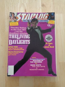 Starlog September 1987, Timothy Dalton is the New 007, 25 Years of James Bond SC - Foto 1 di 1