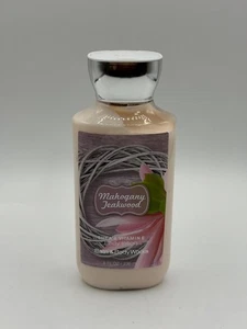 Bath & Body Works lozione per il corpo in mogano e teak 8 FL OZ *nuovo - Foto 1 di 2