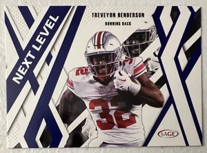2024 Sage Blue Next Level Treveyon Henderson Ohio State Buckeyes - Picture 1 of 1