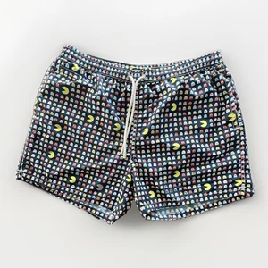 MC2 Saint Barth Gustavia Pac-Man Printed Lined Badehose Herren XL - Bild 1 von 7