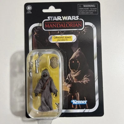Star Wars 3.75 Inch Offworld Jawa Arvala-7 Mandalorian Vintage Collection C203 - Image 1 of 3