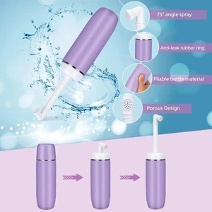 Portable Bidet for Travel: Peri Bottle for Postpartum Care - Handheld Sprayer - Picture 1 of 17