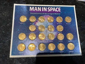 "Man In Space" Complete Token Album - Picture 1 of 1