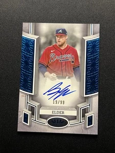 2024 Topps Tier One - Breakout Autographs Bryce Elder #BOA-BE /99 (AU) - Imagen 1 de 2