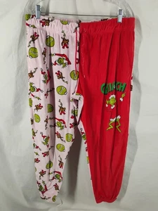 Dr. Suess The Grinch Damen XL 16/18 Weihnachten Jogginghose Lounge Schlafhose - Bild 1 von 5